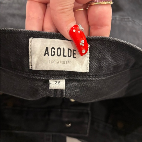 Agolde Charcoal Denim skinny jeans - Picture 6 of 6